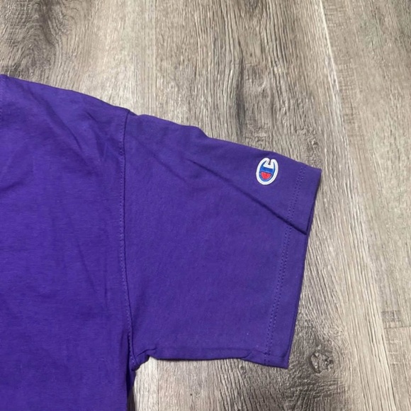 Champion Men’s T Shirt Size Small Purple NEW - Picture 2 of 5